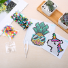Fuse Beads- Kit para pulseras y collares - piña unicornio