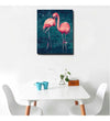 Pintura Por Números Flamingos Enamorados - En bastidor - Paint By Numbers