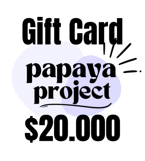 Papaya Project - GIFT CARD (de $10.000 a $100.000)