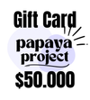 Papaya Project - GIFT CARD (de $10.000 a $100.000)