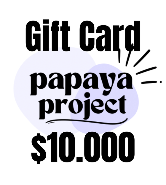 Papaya Project - GIFT CARD (de $10.000 a $100.000)