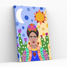  Pinta con diamantes-Frida