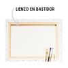 Pintura Por Números El beso dorado - En bastidor - Paint By Numbers