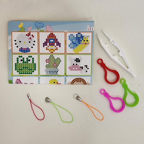 Fuse Beads - Perler Beads - set 15 colores 3 tableros y acce