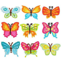  Kit Sticker pintura diamantes - Mariposas - Sin diamantes