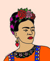 Pinta por números -Frida-